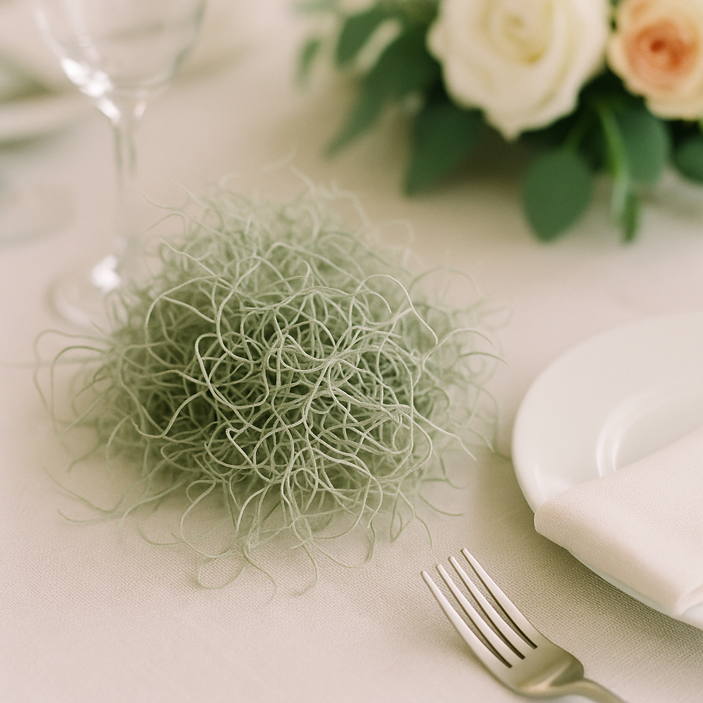 1 -5 GAL Premium Fresh Spanish Moss Air Plant - Healthy Tillandsia Usneoides - Wewdding & Home Decor, Orchids & Terrariums