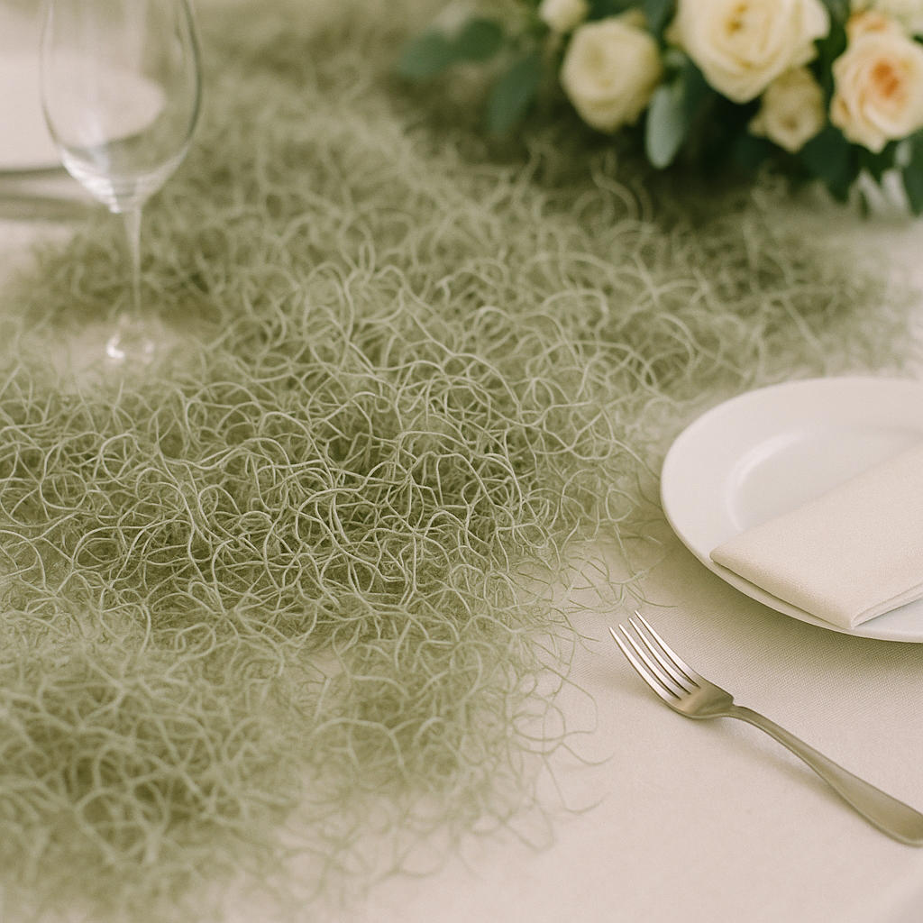 1 -5 GAL Premium Fresh Spanish Moss Air Plant - Healthy Tillandsia Usneoides - Wewdding & Home Decor, Orchids & Terrariums