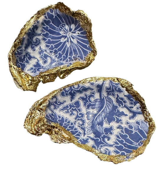 Oyrster "Something Blue" Ring Dish