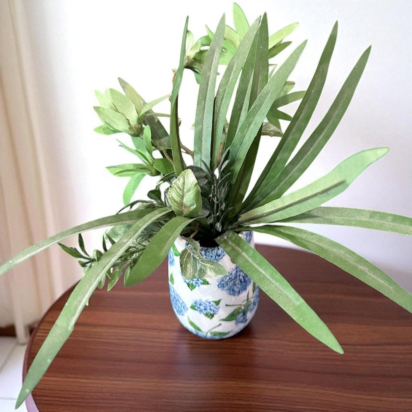Ceramic Vase 5"- Handmade Decoupaged with Jute Cording- Choose: 3 Coastal Styles