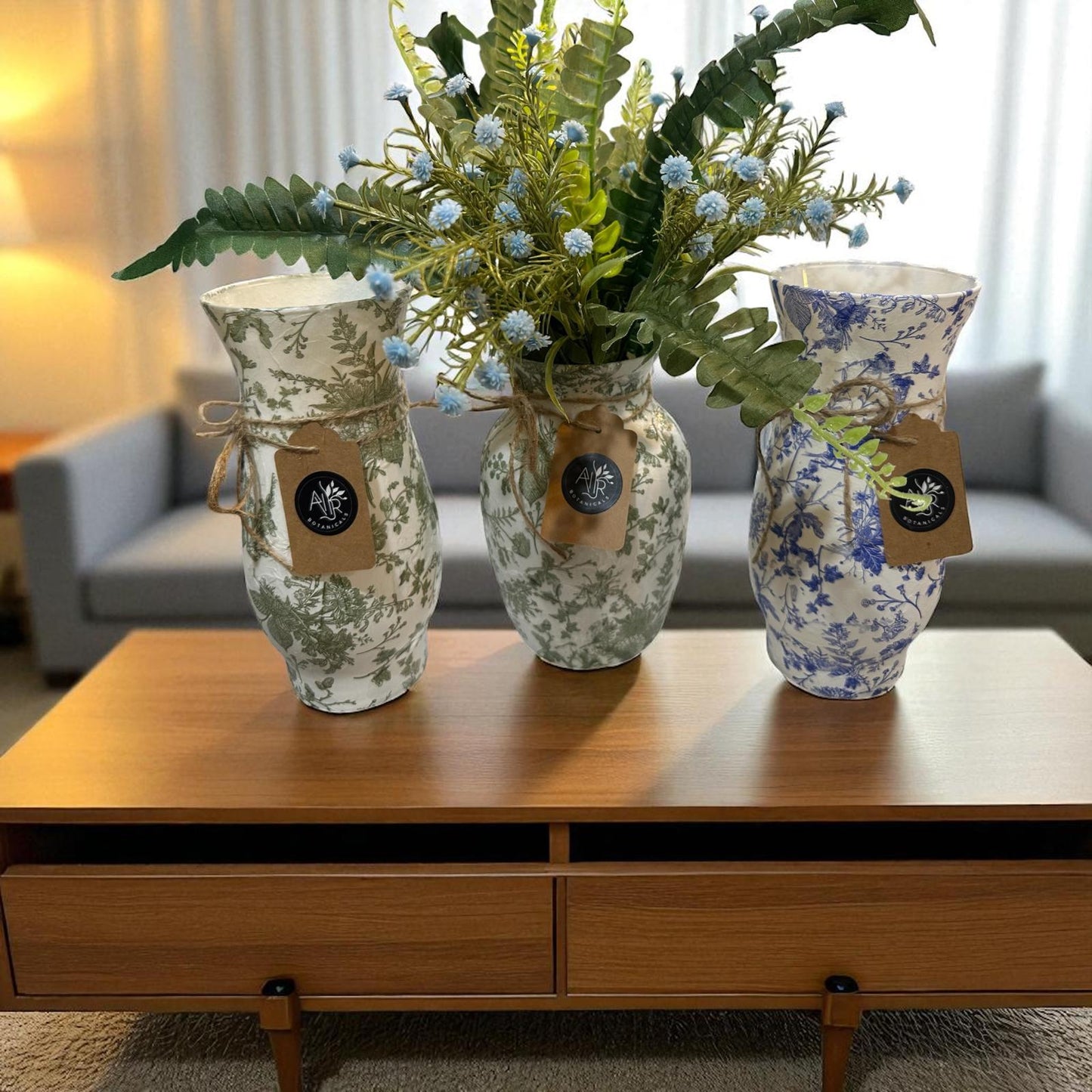 Glass Vase- Short
