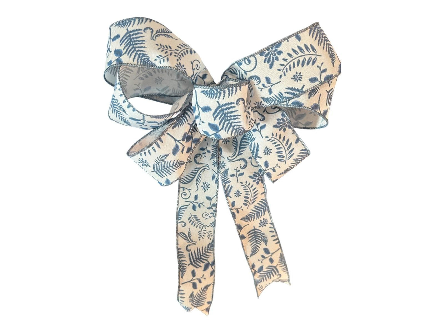 Coastal Floral 7 Loop Bow