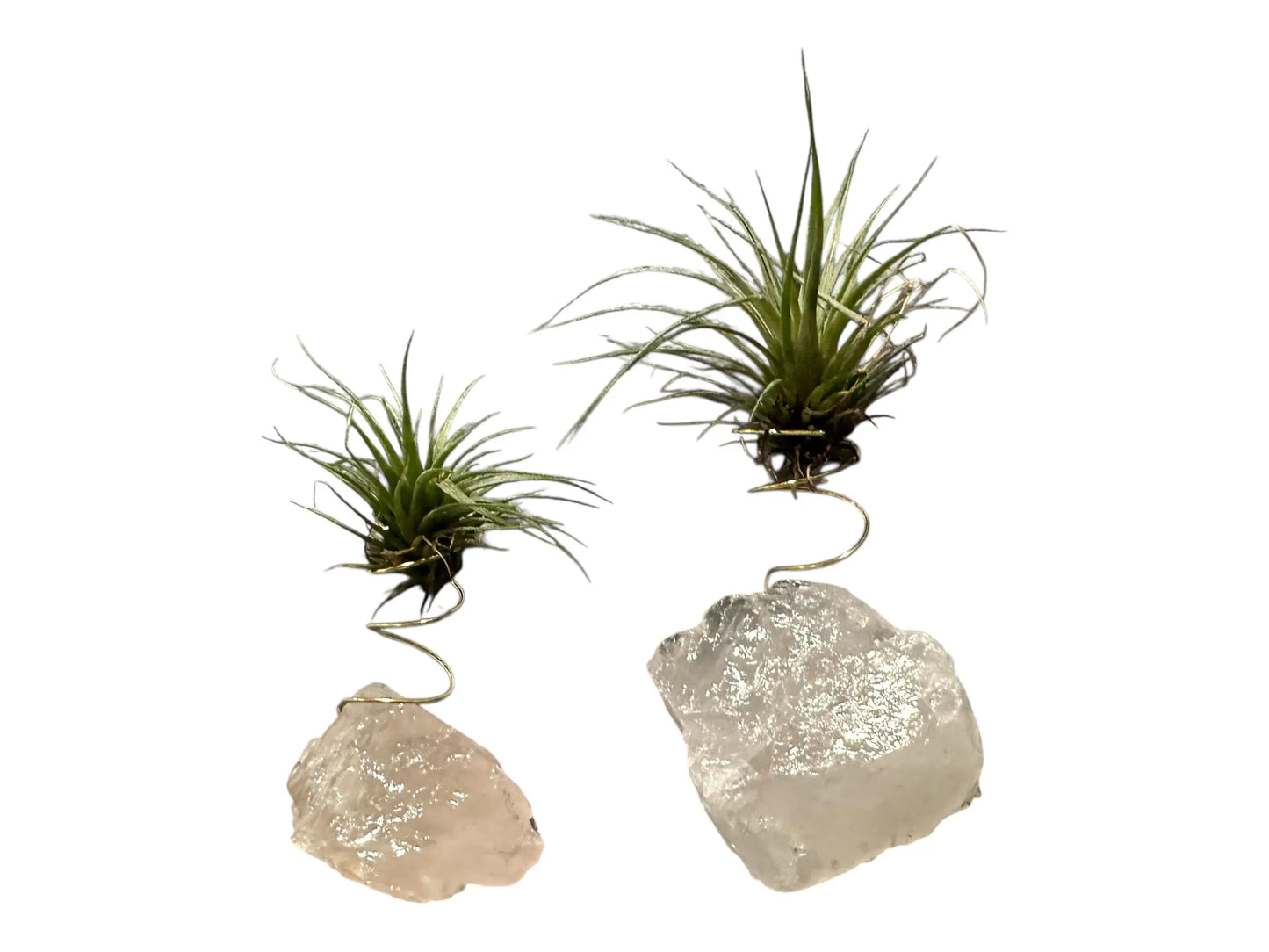 Crystal Geode Holder with Air Plant for Natural Healing Energy, Gift Box & Care Kit – A Thoughtful Gift for Mindfulness, Balance and Self-Care