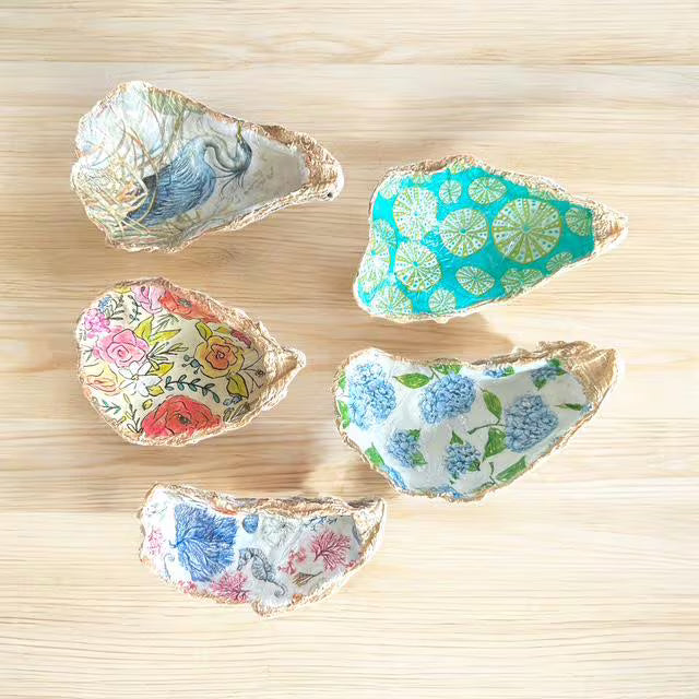 XL Oyster Jewelry Dish, 5 Styles, Trinket Gift, Gift for Bride, Bridesmaid Gift, Mother’s Day Gift, Party Favor, Wedding Favor, Engagement