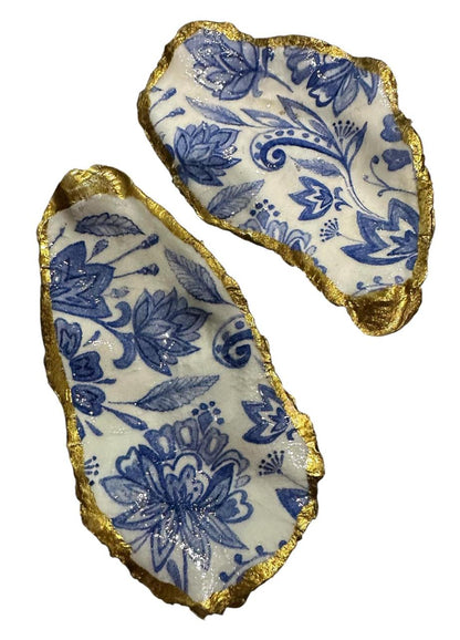 Oyrster "Something Blue" Ring Dish
