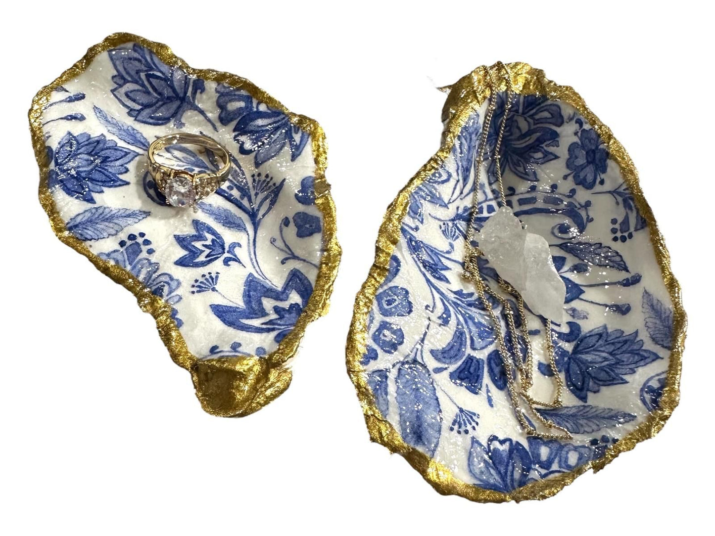 Oyrster "Something Blue" Ring Dish