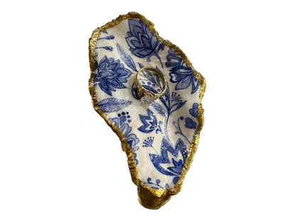 Oyrster "Something Blue" Ring Dish