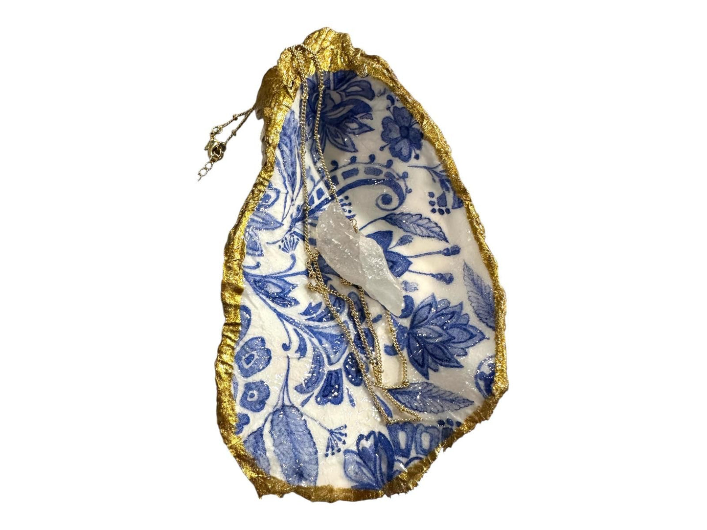 Oyrster "Something Blue" Ring Dish